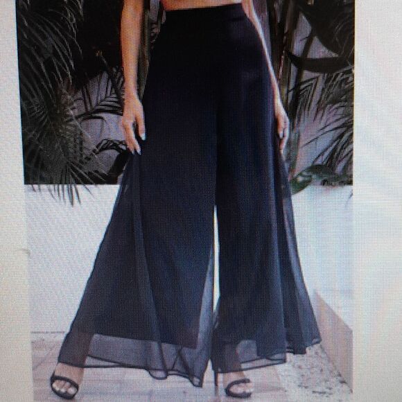 SHEIN VCAY Wide Leg Pants new with no tags never used great condition - Picture 1 of 2